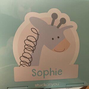 Personalized bento box name "Sophie"